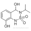 1H-2,1,3-Benzothiadiazin-4 (3H) -on, 8-Hydroxy-3- (1-methylethyl) -, 2,2-dioxid CAS 60374-43-8